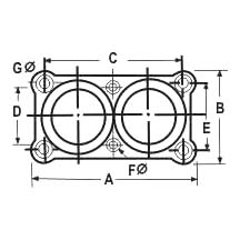 Capacitor Mounting Block