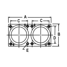 Capacitor Mounting Block